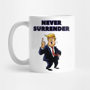 donald trump Mugshot 2024 never surrender Mug